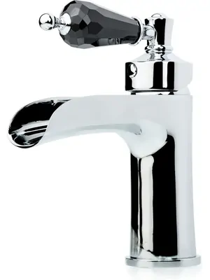 Смеситель Boheme 221-BSW для раковины, на 1 отверстие, однозахватный, низкий излив, хром