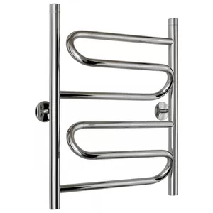 Полотенцесушитель водяной СТИЛЬЕ 600x400, нерж.сталь, универсальное подкл.,00651-6040