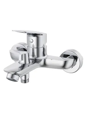 Смеситель для ванны/душа ESKO KG54 настенный, однозахватный, хром