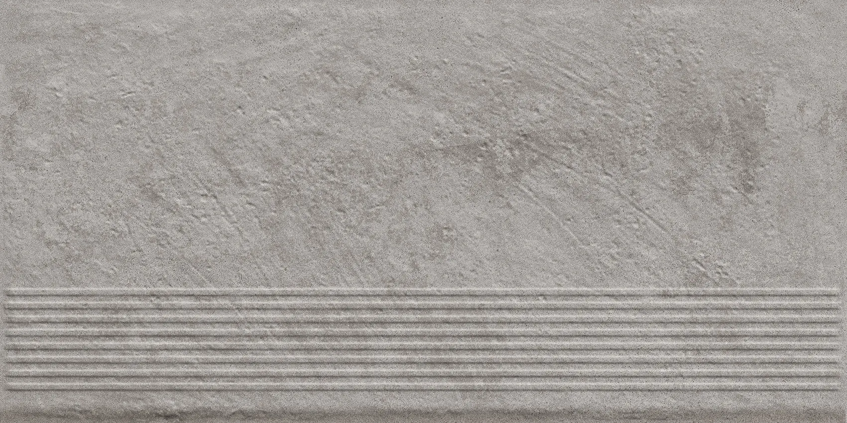 Carrizo Grey Stopnica Prosta Struktura Mat B1a 30x60 матовая