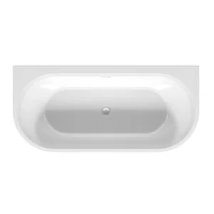 Ванна акриловая RIHO WALL MOUNTED 184x84, овальная, пристенная