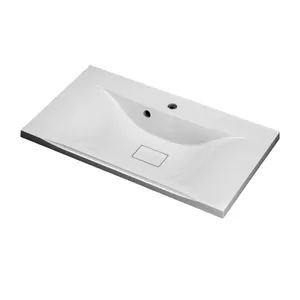 Раковина для тумбы Caprigo Маэстро/Палетте/Форте/Аккорд 1000х450х155 литьевой мрамор Прима 100