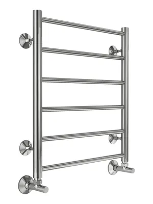 Полотенцесушитель TERMINUS П6 (532x600) водяной, нерж.сталь