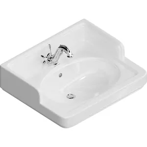 Раковина KERAMA MARAZZI подвесная/мебельная, 600х265х500 с отверстием, белая PO.wb.60