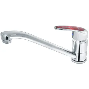 Смеситель для кухни VARION Armaturen Красный 9240 82 3 однозахватный, поворотный излив 235 мм