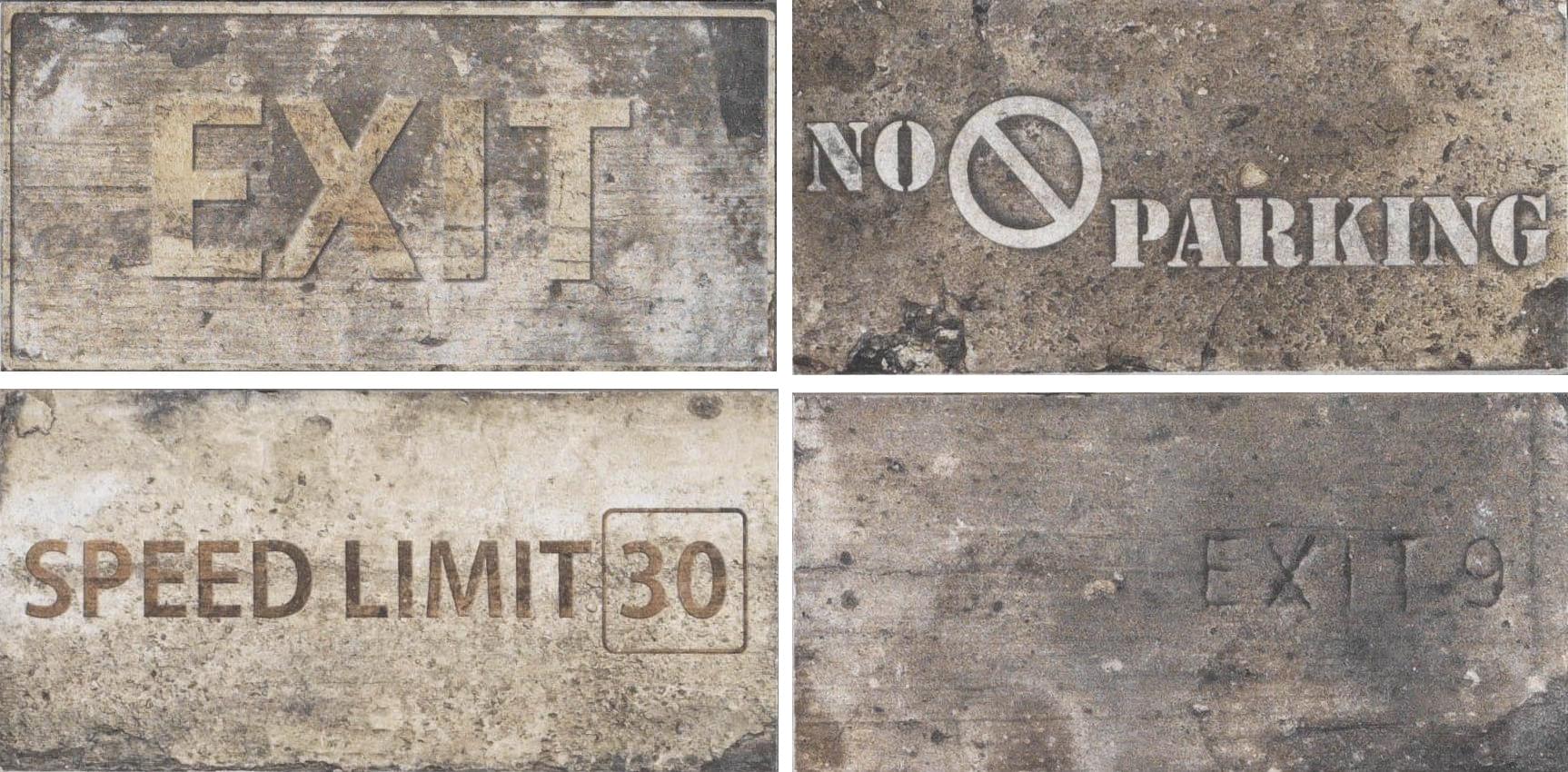 декор New York Road Signs Mix Broadway 10x20