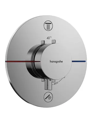 Смеситель Hansgrohe ShowerSelect Comfort E 15574000 термостат, внешняя часть, хром