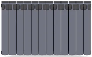 Радиатор биметаллический RIFAR 500 (577х960х100) 12 секций, 2292Вт, титан