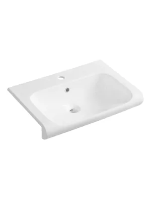 Раковина мебельная Kerasan (600х400х170) с 1 отверстием под смеситель, белая 341101*1