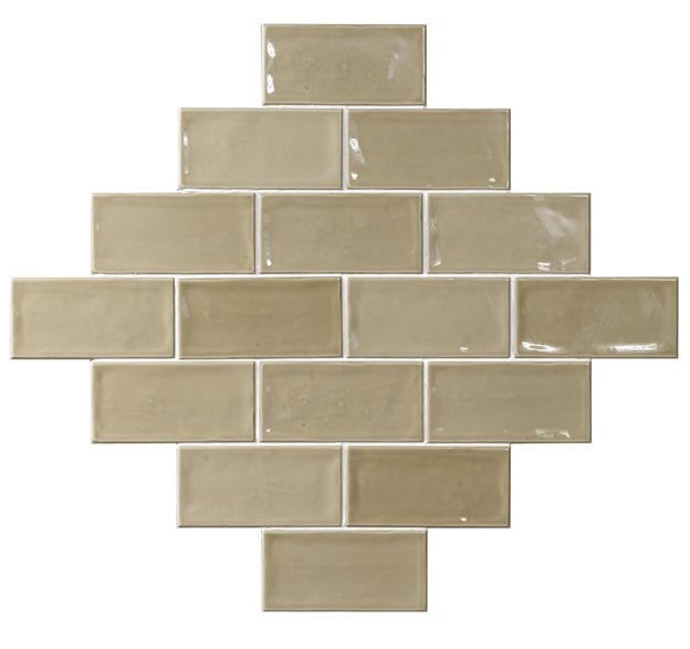 Chic Glamour Beige Glossy 15X7.5 глянцевая