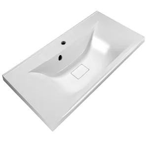 Раковина для тумбы Caprigo Маэстро/Палетте/Аккорд 900х450х160 литьевой мрамор Прима 90