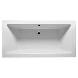 Ванна акриловая RIHO 170x75 без гидромассажа, прямоугольная, белый глянцевый