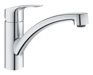 Смеситель Grohe 33281003 для кухни, низкий излив, однорычажный, хром