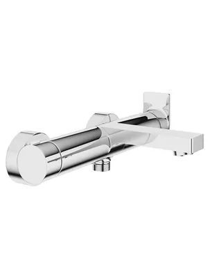 Смеситель для ванны/душа Aqueduto GEO0600 настенный, однозахватный, излив 169мм, хром