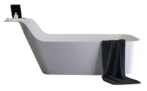 Ванна отдельностоящая Knief Pride (1925x850x500) искусственный камень, белый матовый 0600-070-01