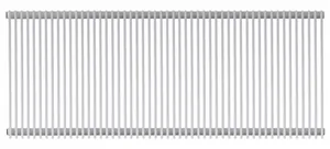 Радиатор стальной КЗТО 1-500 (534х1301х70) 52 секций, 2038Вт,25шаг, боковое подкл,белый