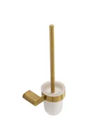 Ершик для унитаза Cezares -TBS-V-BORO подвесной, стекло/брашированное золото