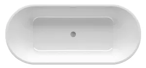 Ванна RAVAK 178х80 белая, со сливом, отдельностоящая