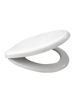 Сиденье для унитаза Berges 010601 универсальное, крепление металл, белое