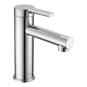 Смеситель для умывальника Swedbe 1010 однорычажный, длина излива 116,2 мм, цвет: хром