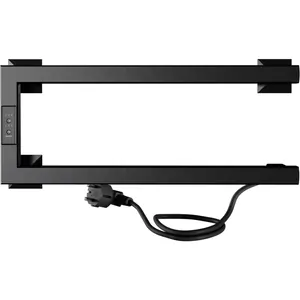 Полотенцесушитель Indigo (electrо) 200х500 (таймер, скр.провод справа) черный муар