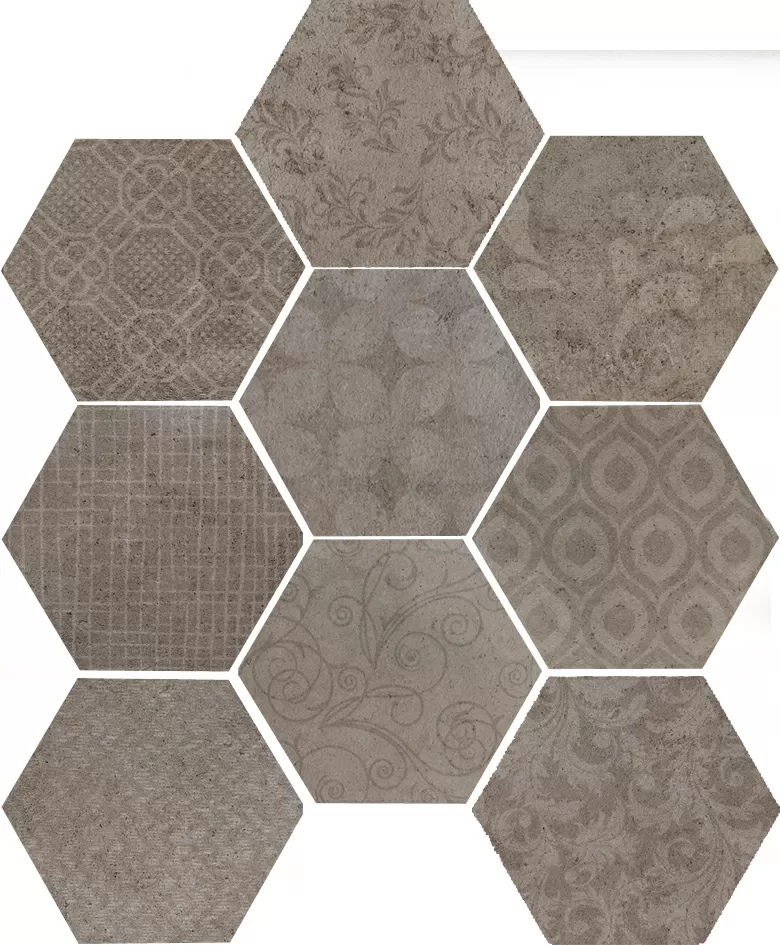 Riabita Il Cotto Esagona Fabric Feng Shui 27.7X24 матовая