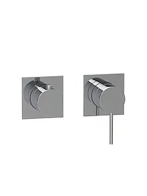 Смеситель для ванны/душа Almar на 2-3 потребителя, расположение вер/гор, цвет хром E180191.CR