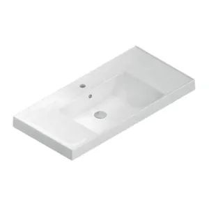 Раковина La Fenice Cubo/Elba 100 см (1000х480х180), CU.NN.100