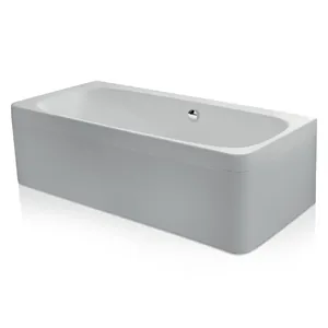 Ванна акриловая Gruppo Treesse 170 V2771 1700х750х570 WhiVe, прямоуг., каркас, слив, белый мат