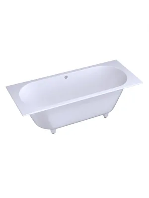 Ванна встраив. Salini (1905х905х635/655) иск.камень, S-Sense, белый матовый 103412M