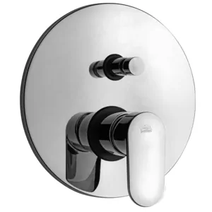 Смеситель для душа Paffoni CA015CR однозахват., встраив., на 2 вых.,с внутренней частью, хром