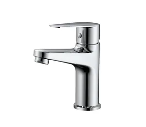 Смеситель для раковины ESKO LL26 однозахватный, низкий излив, без д/к., цвет: хром