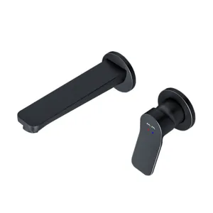 Смеситель AM.PM для умывальника, монтируемый в стену, черный F85A72622