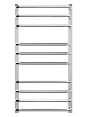 GROTA Полотенцесушитель "Лесенка" 480x900 полиров. нерж. сталь, диаг./ниж. подкл. D-1/2"