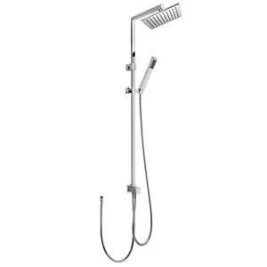 Душевой комплект Paini Q1 шланг 1500мм, верхний/ручной душ, хром 50CR191ARQ3P3