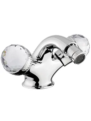 Смеситель для биде Migliore SWAROVSKI двухзахватный, хром ML.-644F.CR