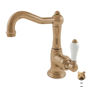 Смеситель для раковины Nicolazzi Petit Mont Blanc бронза 3452BZ76C