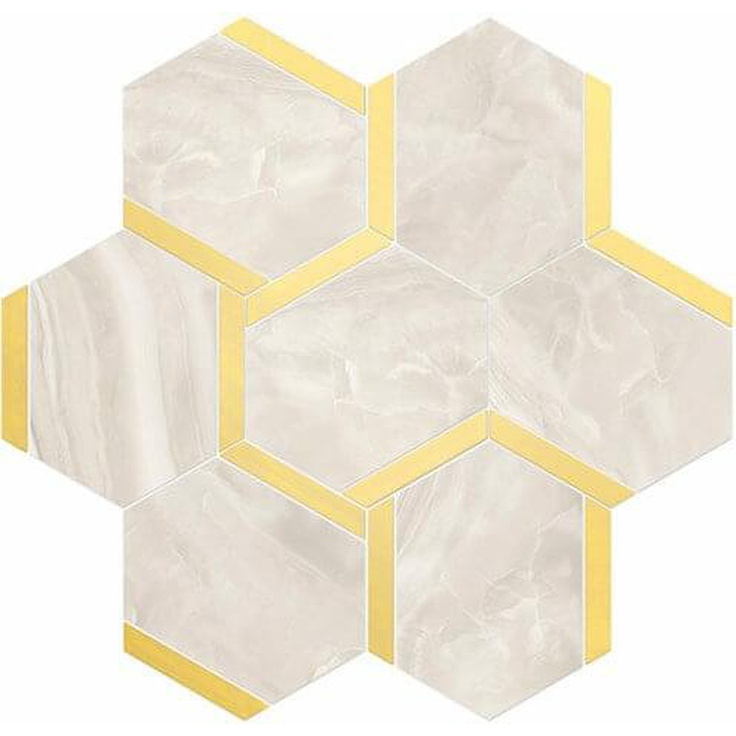 Vallelunga Nolita 6001119 Esagona Bacchetta Ambra Oro 30x28