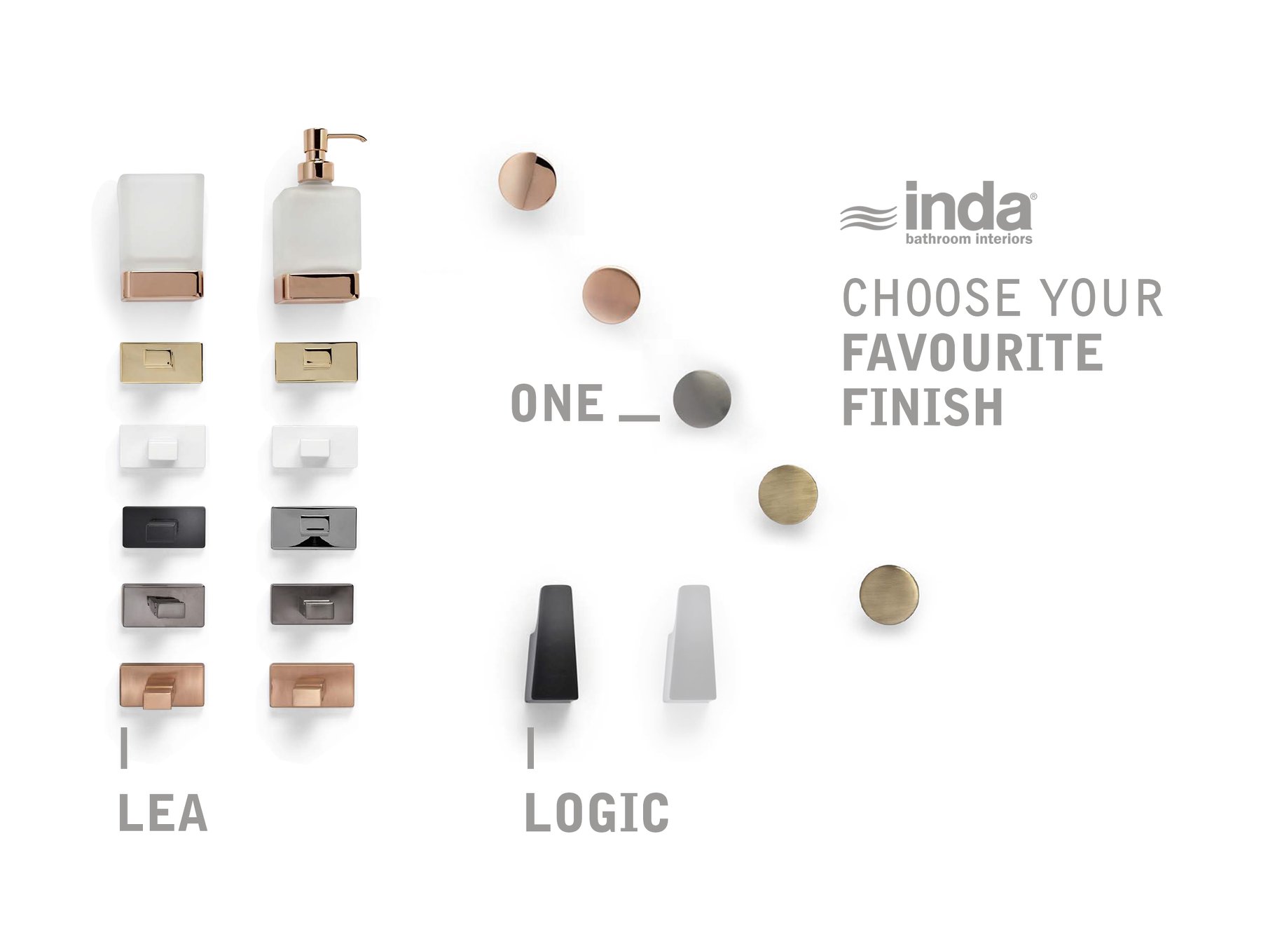 A24110DR03 Мыльница INDA ONE настенная, цвет держателя золото, чашка экстра прозрачное стекло