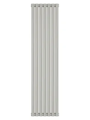 СУНЕРЖА Дизайн радиатор 1200х315 (7 секц) нерж.сталь, универ. подкл., 1/2", 00-0332-1207