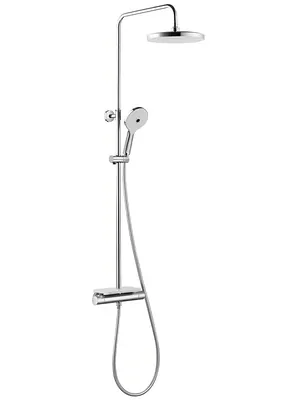 Душевая система Jacob Delafon для душа, термостат, верхний и ручной душ, хром E35335-CP