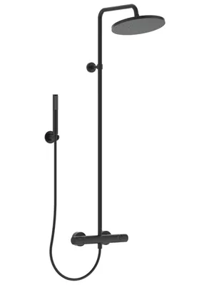 Ideal Standard T25 Душевая система BC748XG термостат для душа, верх душ/лейка, мат.черная