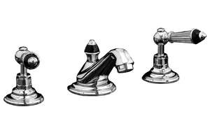 Смеситель для биде Devon&Devon BLD75CR на 3 отверстия, д/к,хром