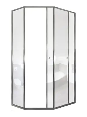 Душевой уголок правый Радомир (1200х900х2200)стекло 8мм прозр/хром 1-10-2-2-0-354