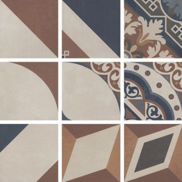 Century Unlimited K2634Cf4P0010 multicolor 20x20 матовая