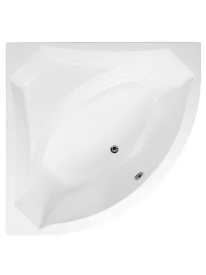 Ванна акриловая VAGNERPLAST CORNER 140 (1400х1400х450) угловая, белая VPBA140VEA3X-04