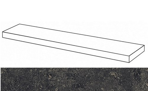 Room Stone Black Satt 33X120 620070001234 сатинированная