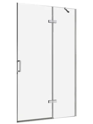 Душевая дверь ABBER AG08120 (1200х1950) распашная, стекло 6мм прозрачное/хром