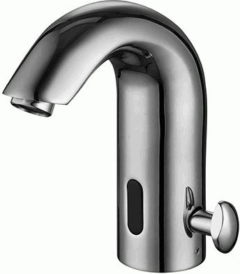 Смеситель для раковины Lemark LM4656CE сенсорный, 172мм, встроенный блок рег.темп.воды, хром