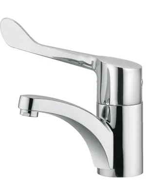 Смеситель KLUDI для умывальника, рычаг для больниц, care-аэратор (хром) 341120524